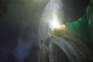 贵州消防水池堵漏现场